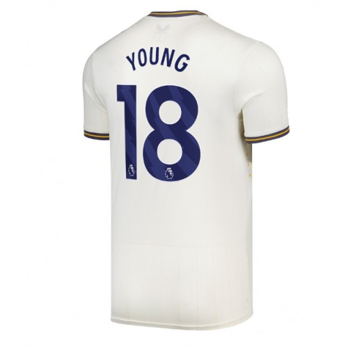 Fotballdrakt Herre Everton Ashley Young #18 Tredjedrakt 2024-25 Kortermet